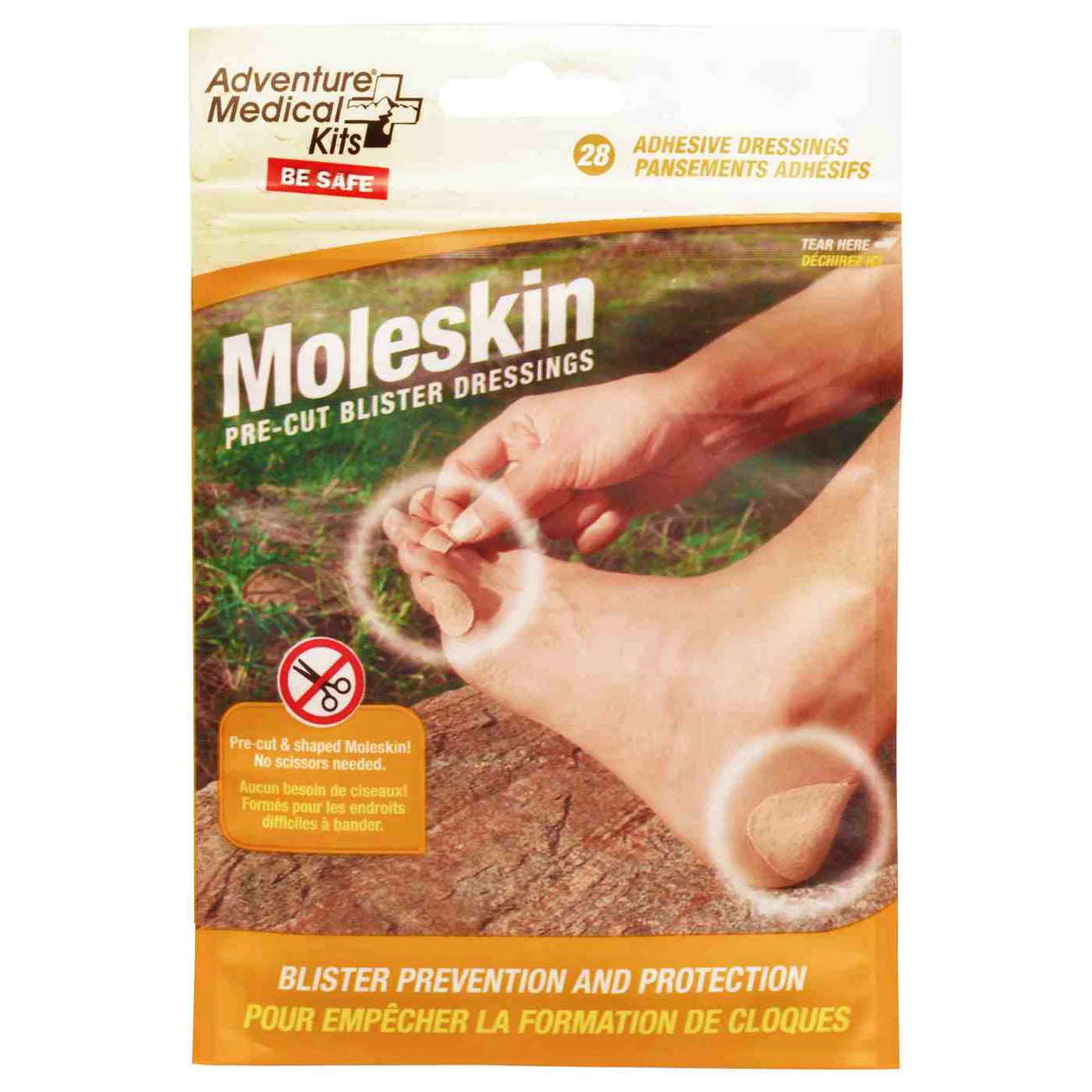 Moleskin Pre-Cut Blister Dressings