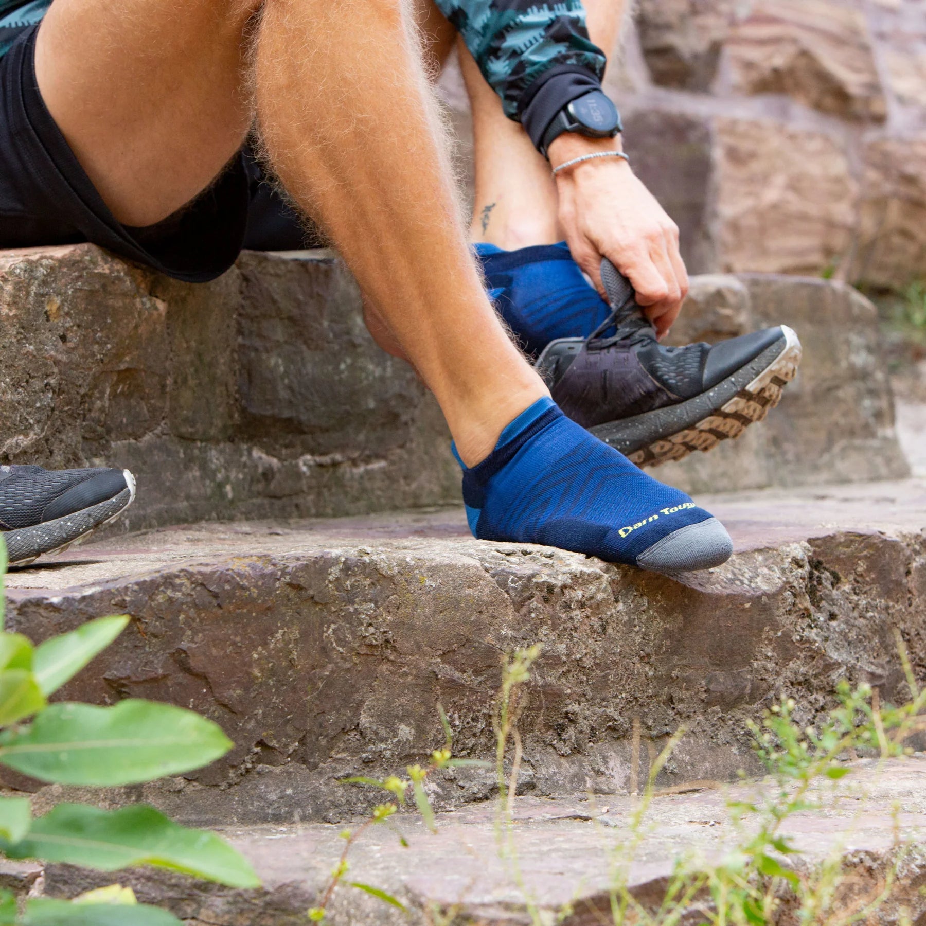 Men's Run No Show Tab No Cushion Ultra-Lightweight Running Sock | 1033