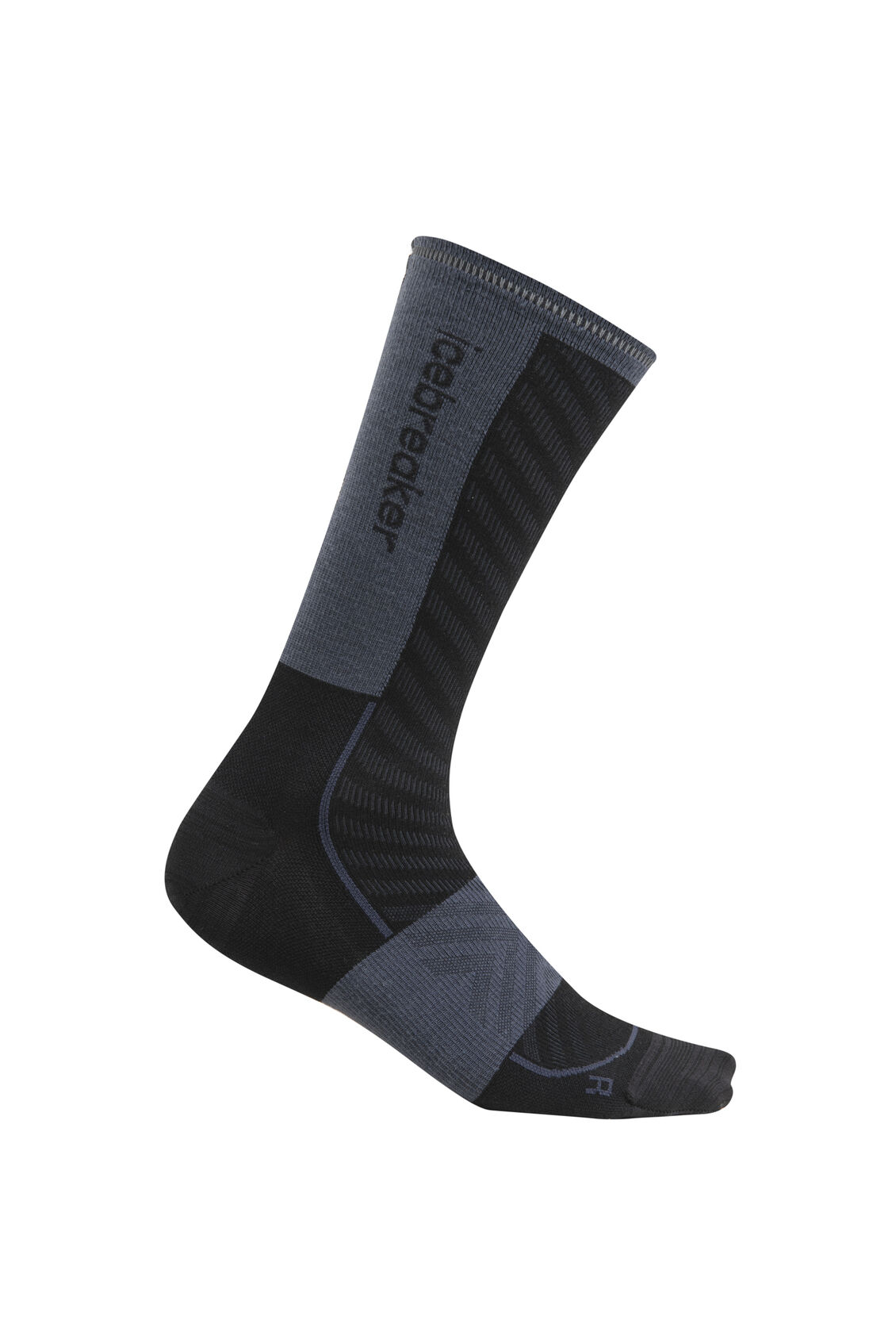 Mens Icebreaker Run+ Merino Blend Ultralight Cushion Sock