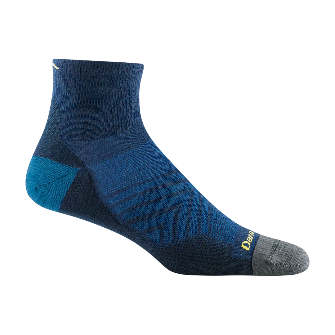 Men's Run Quarter No Cushion Ultra-Lightweight Running Sock | 1034