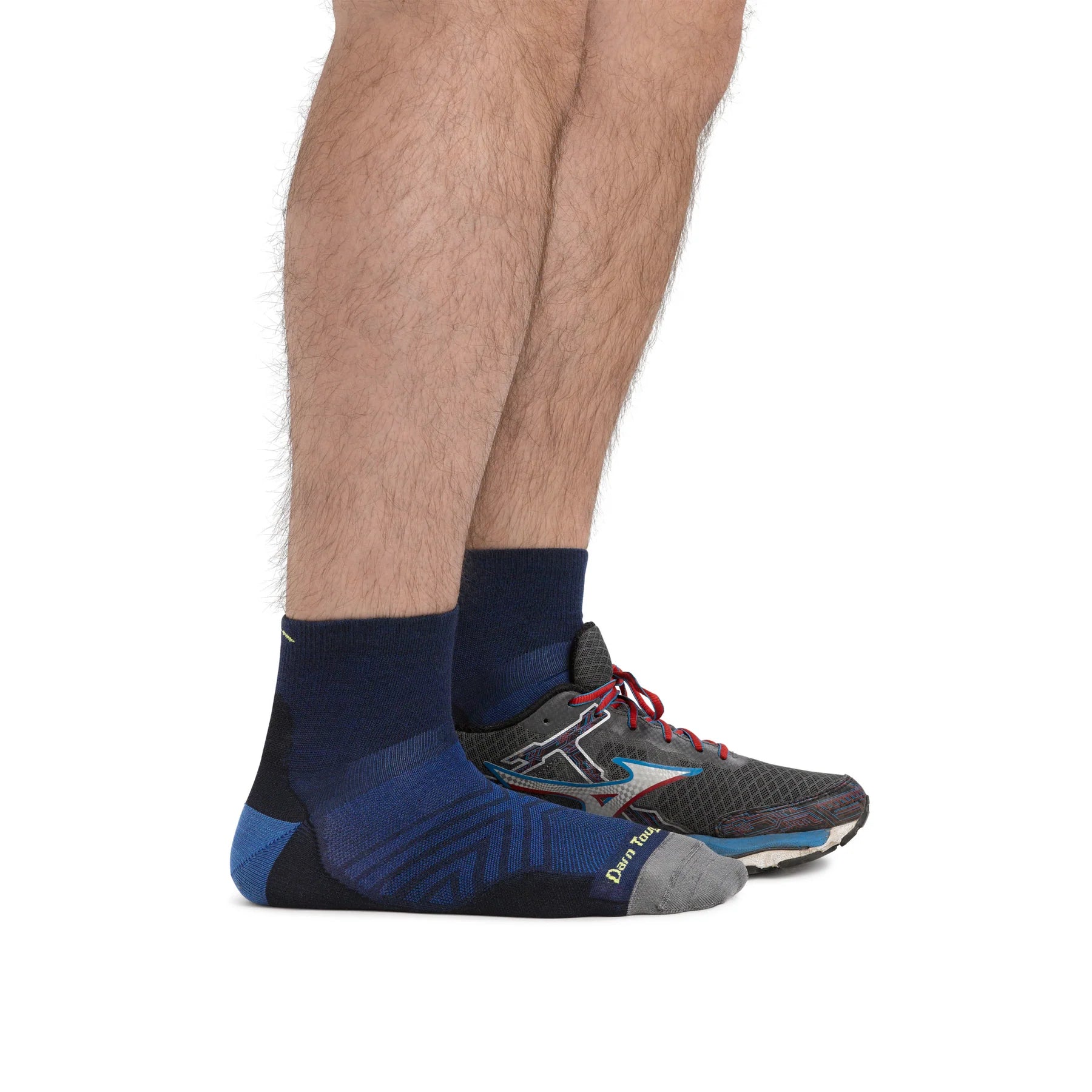 Men's Run Quarter No Cushion Ultra-Lightweight Running Sock | 1034