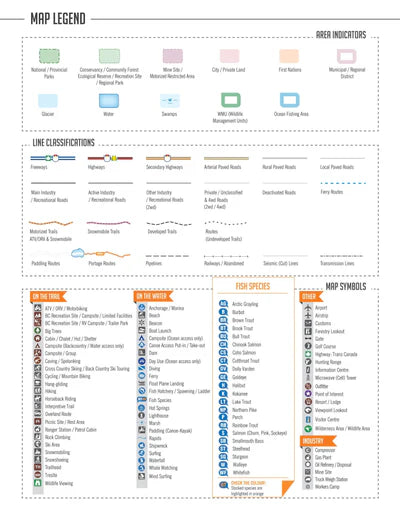 Northern BC Mapbook 7th Edition