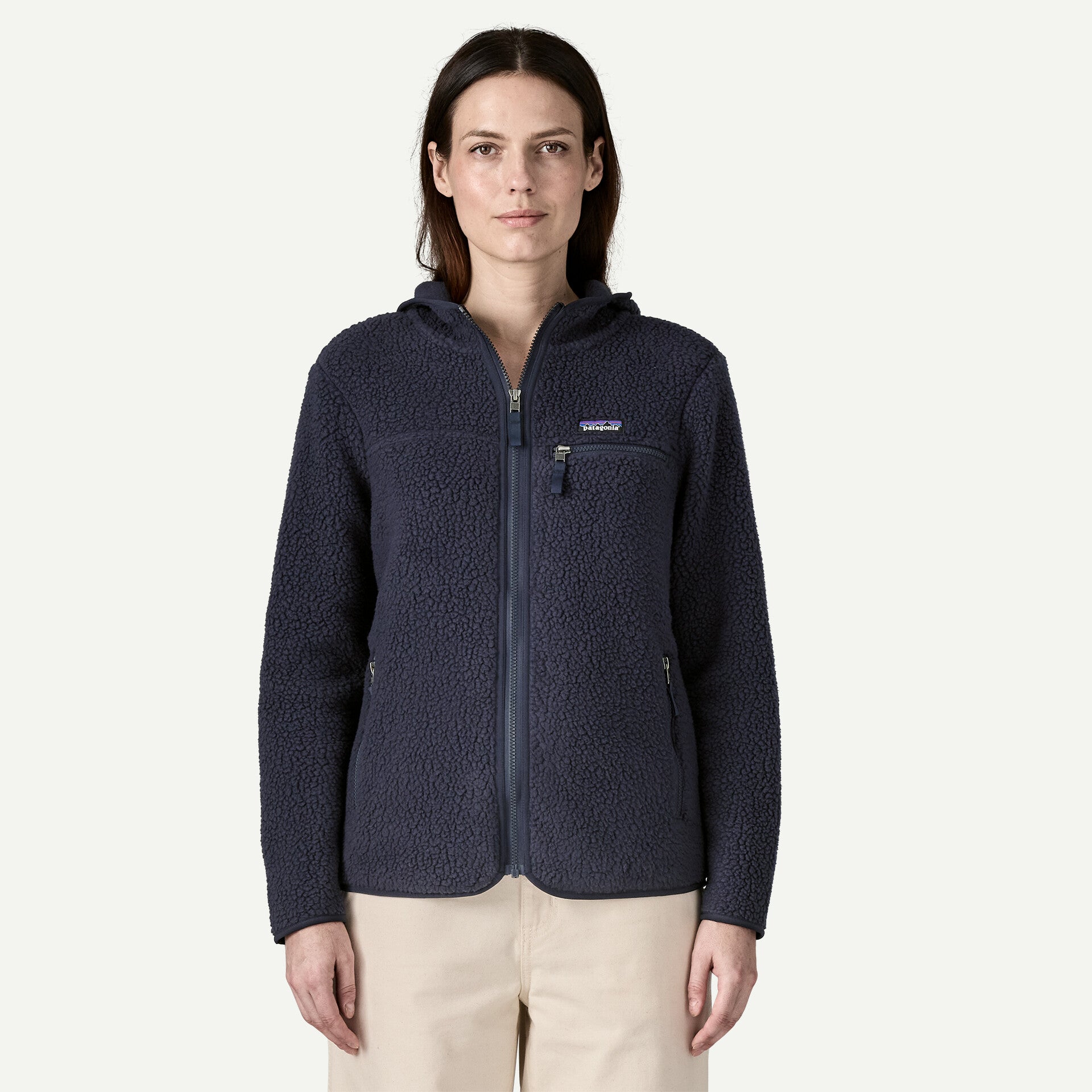 Women's Retro Pile Fleece Hoody