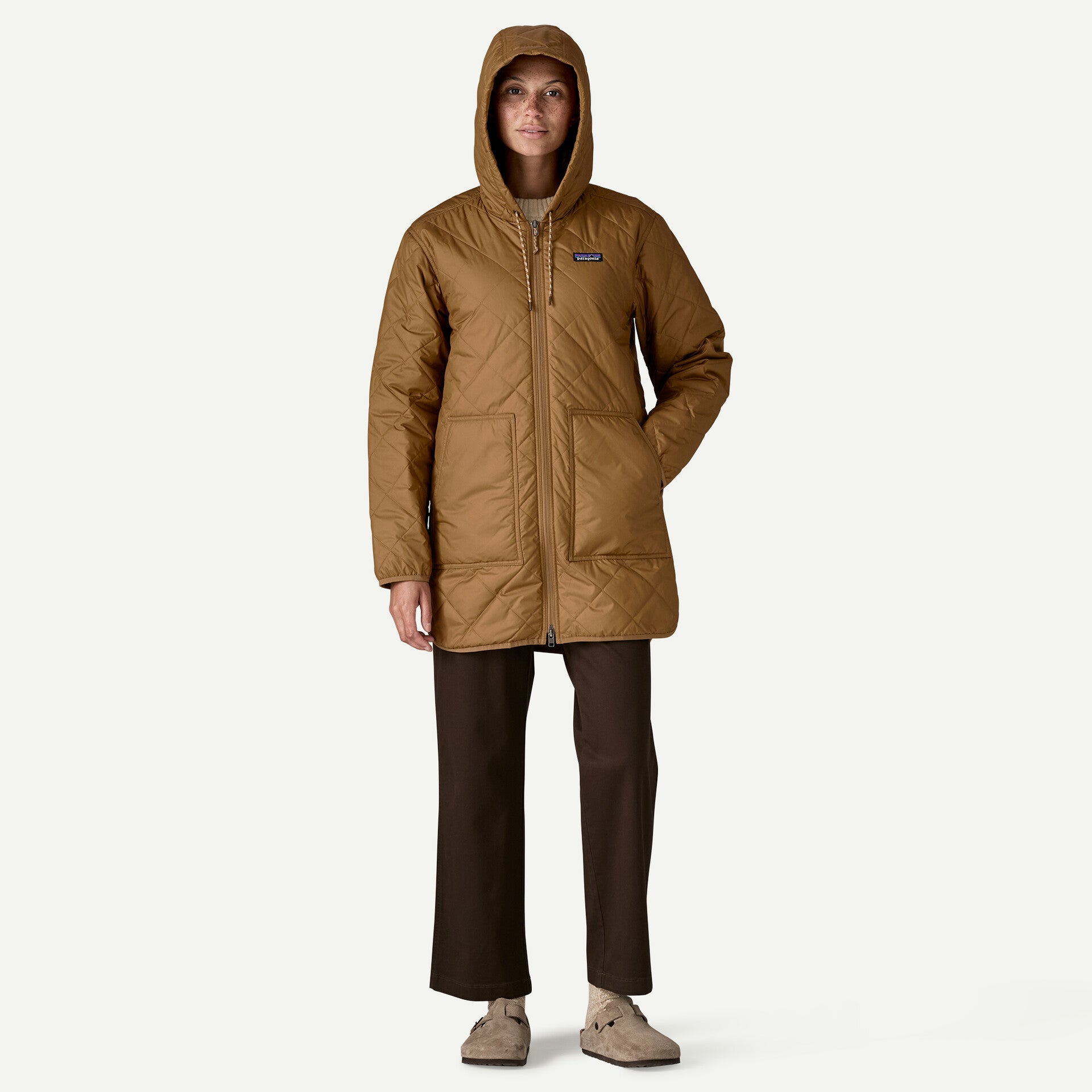 Women's Diamond Quilted Parka
