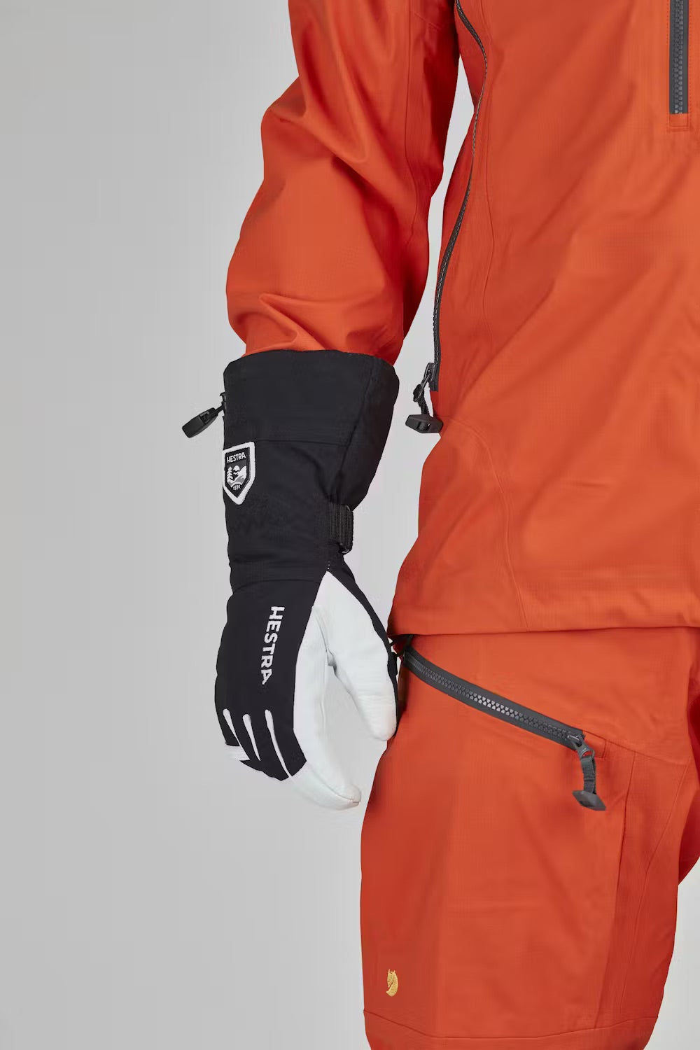 Army Leather Heli Ski Glove