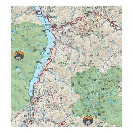 West Kootenay Recreation Map 3rd Edition