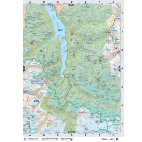 Cariboo Chilcotin Coast BC Mapbook 7th Edition