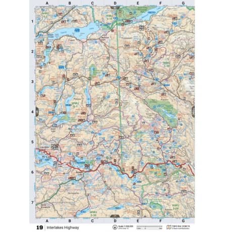 Cariboo Chilcotin Coast BC Mapbook 7th Edition