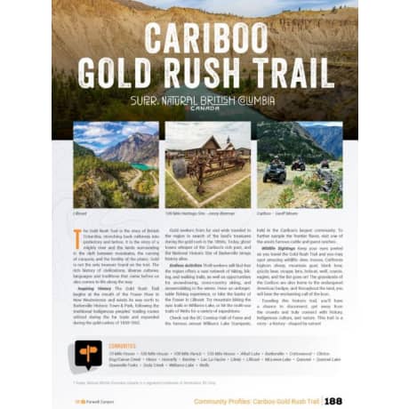 Cariboo Chilcotin Coast BC Mapbook 7th Edition