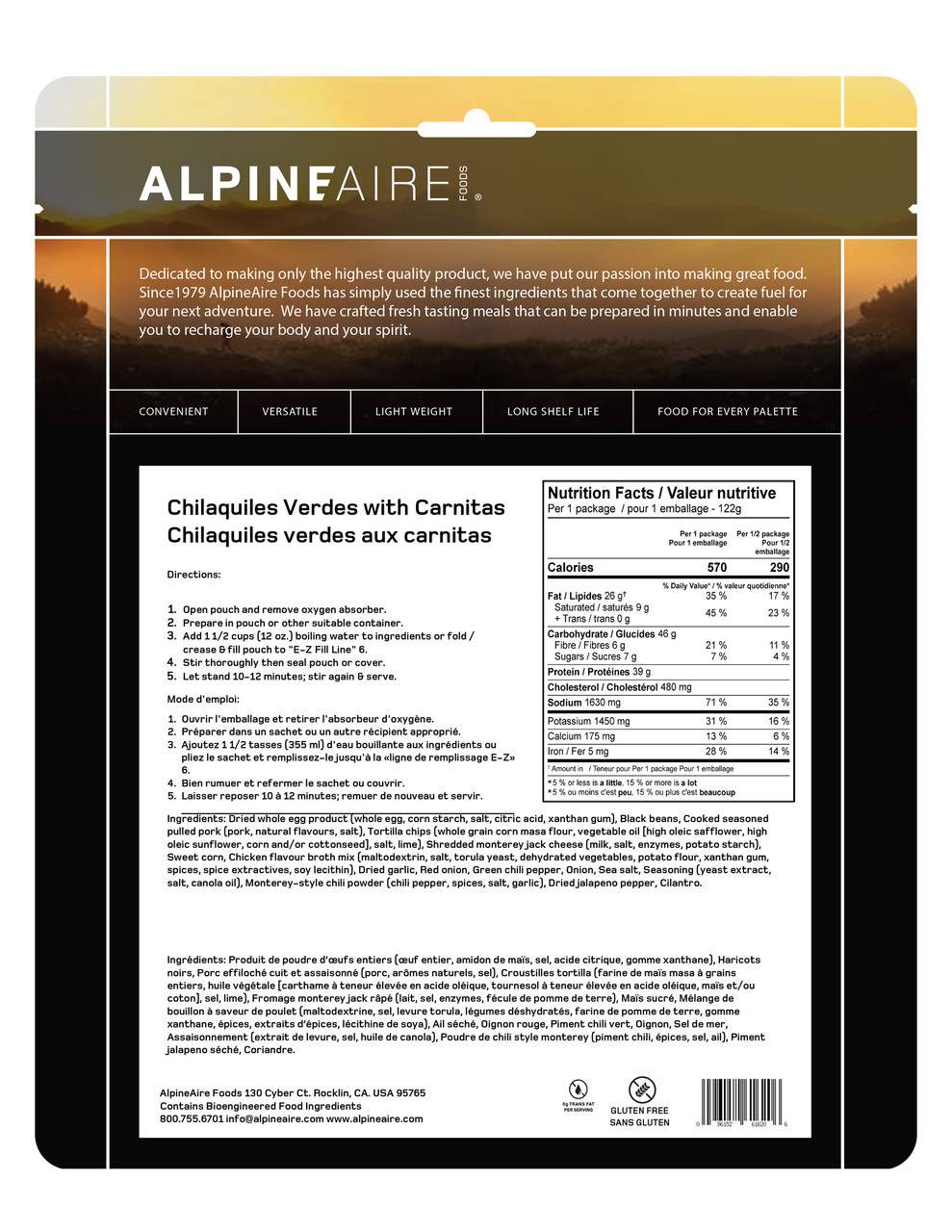 Chilaquiles Verdes with Carnitas