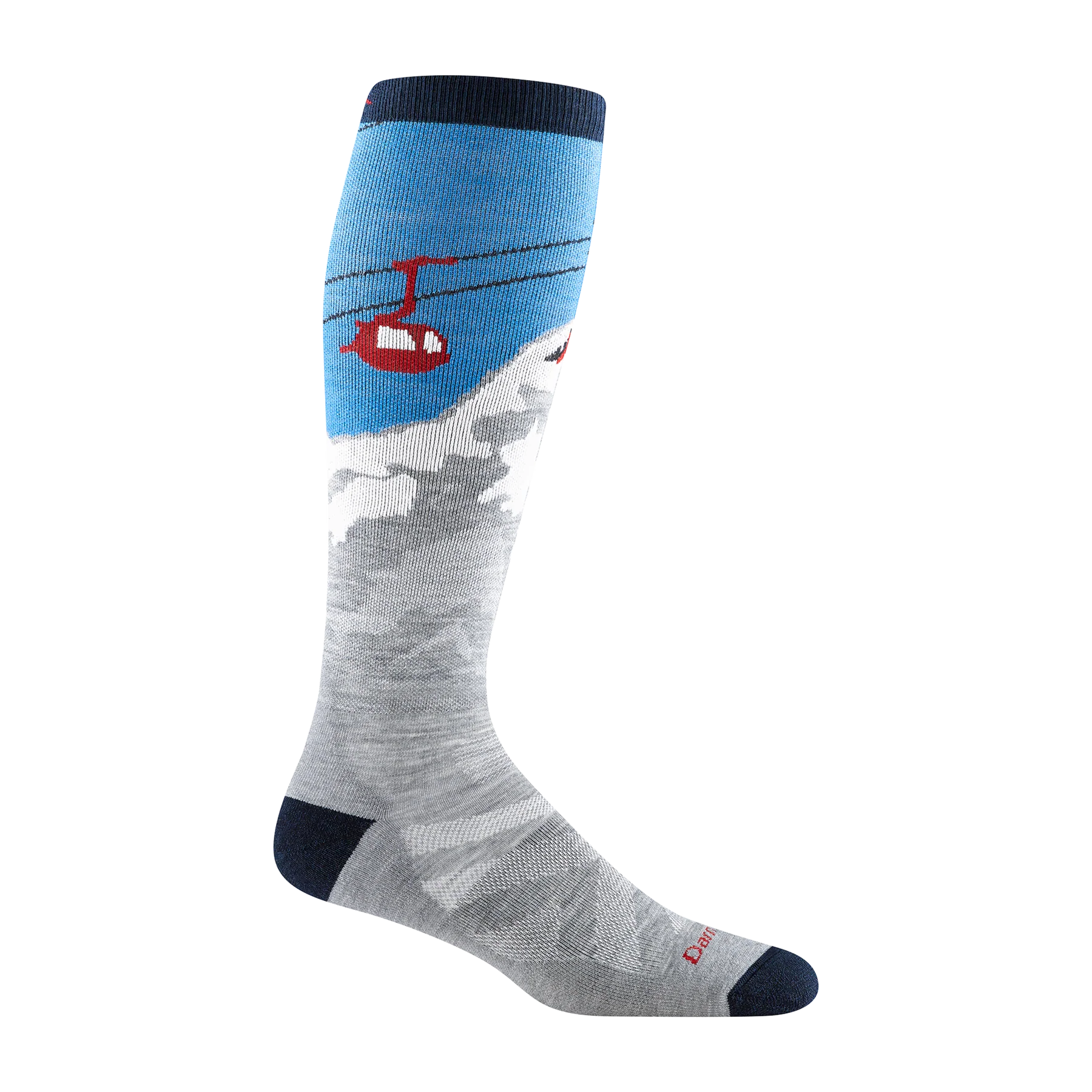 Men's Heady Yeti Over-the-Calf Midweight Ski & Snowboard Socks | 8043