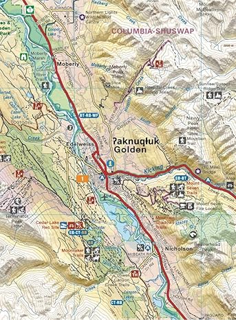 East Kootenay Recreation Map 3rd Edition
