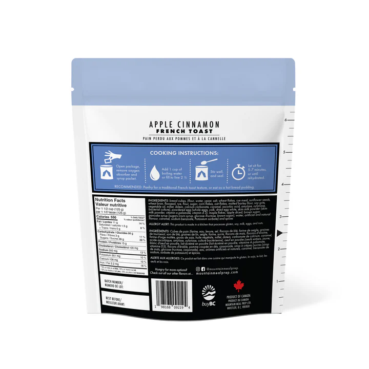 Apple Cinnamon French Toast