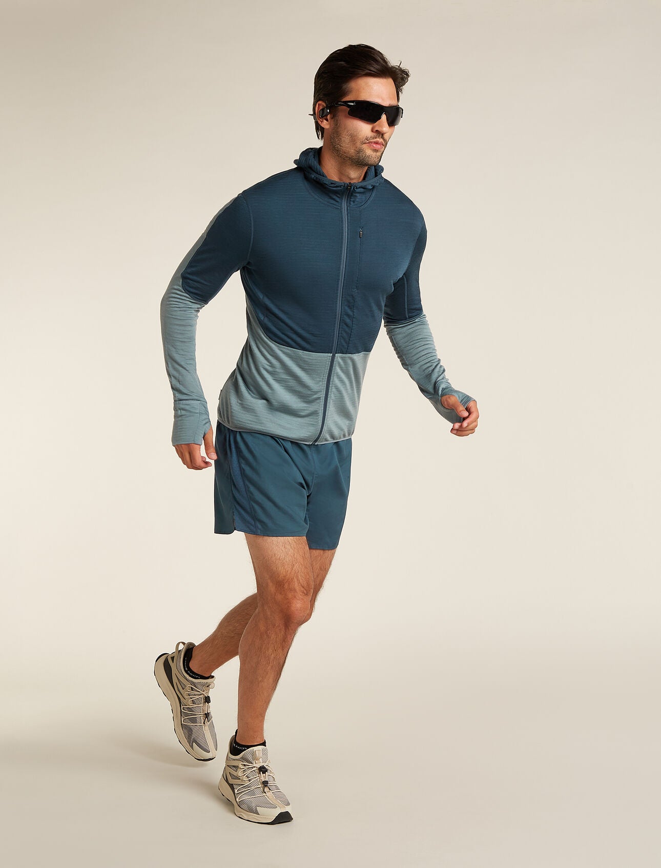 Men's Merino Blend 200 Realfleece™ Descender Long Sleeve Zip Hoodie