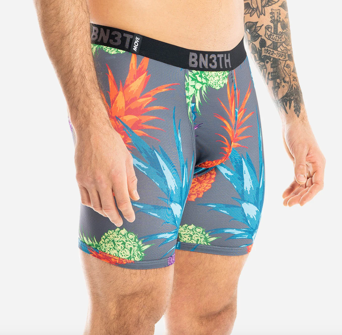 BN3TH Entourage Boxer Brief PinaColada Storm