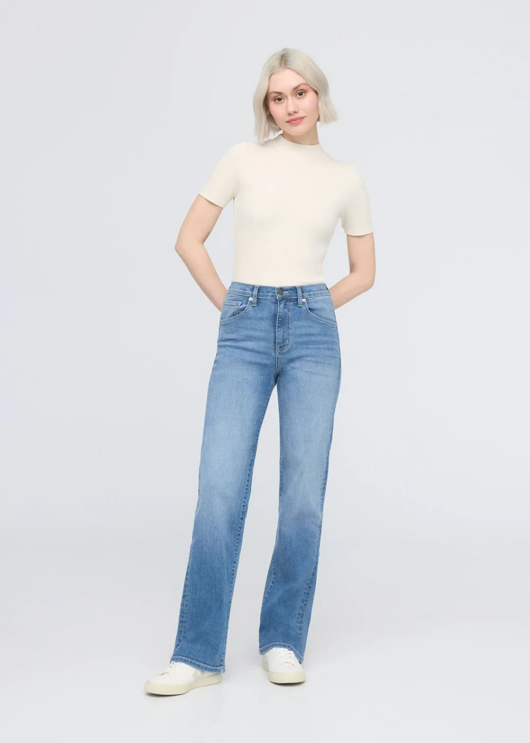Women's Performance Denim+ High Rise Straight