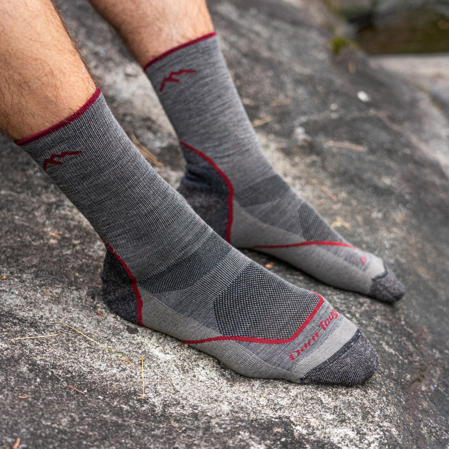 Men's Light Hiker Micro Crew Lightweight Hiking Sock | 1972