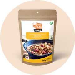 Raspberry and Vanilla Granola