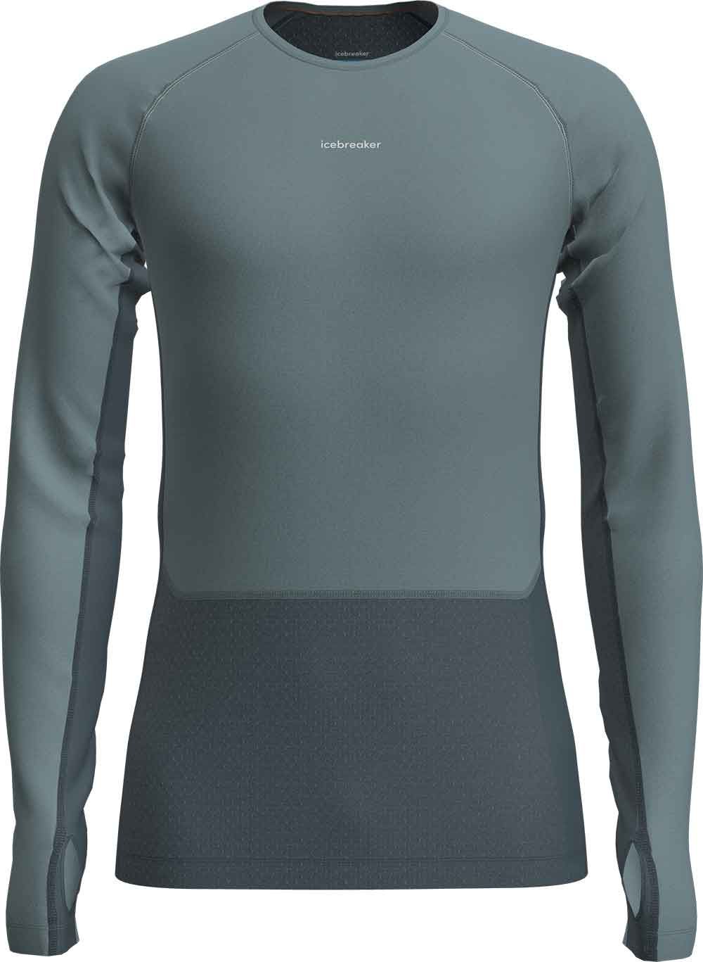 Mens Icebreaker Zoneknit™ Long Sleeve Crewe 125