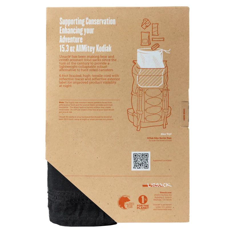 AllMitey Kodiak - Bear & Critter Resistant Food Bag
