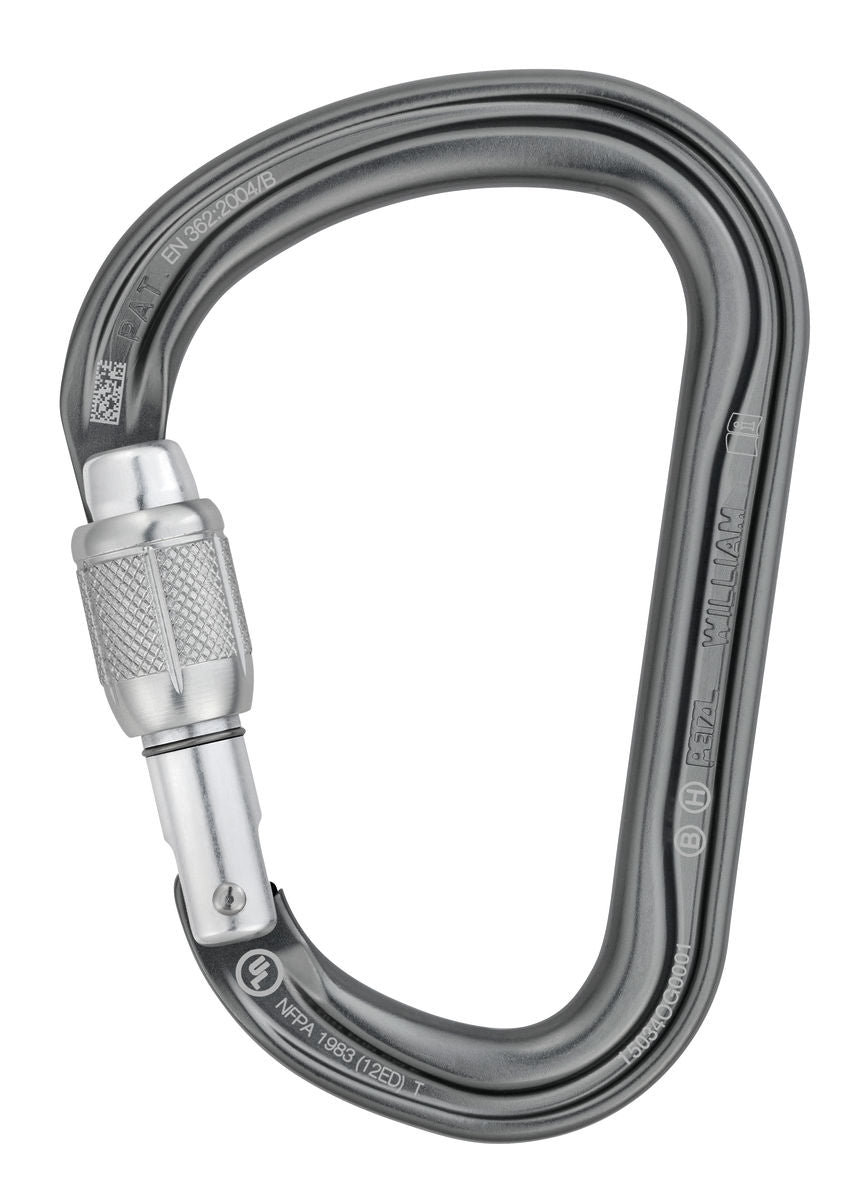 William Screw-Lock Carabiner