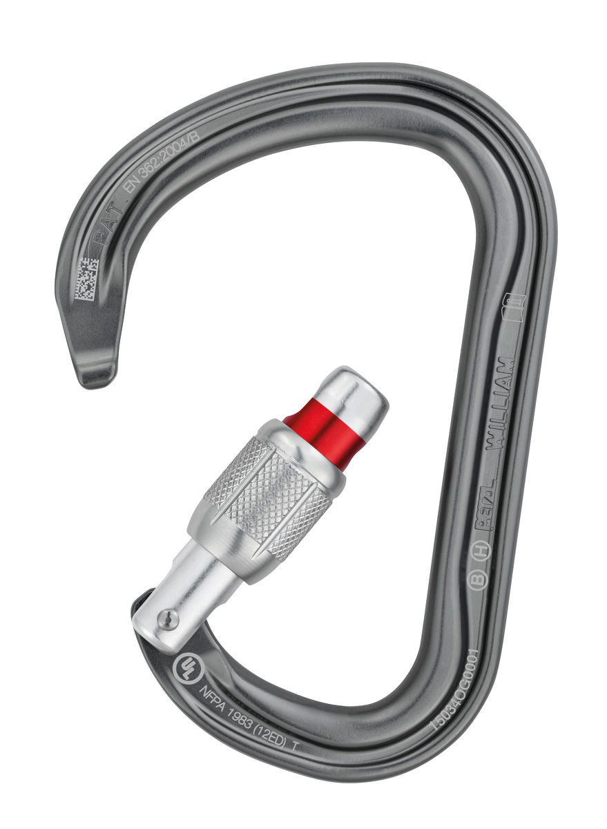 William Screw-Lock Carabiner