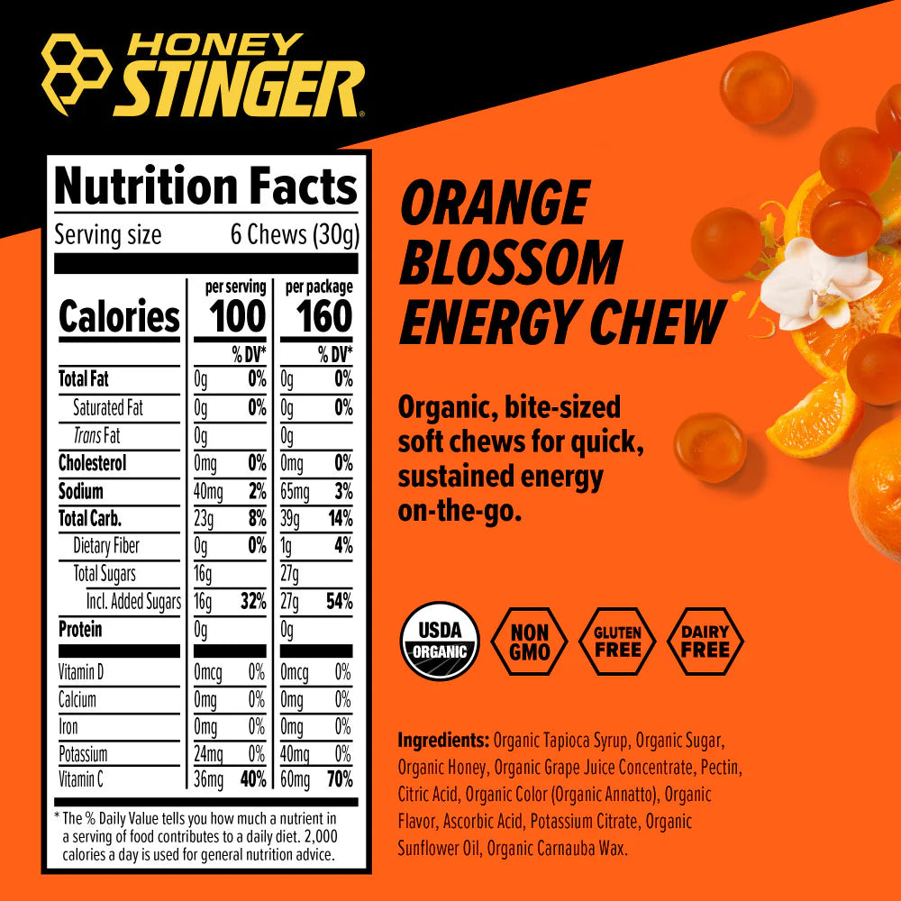 Orange Blossom Energy Chews