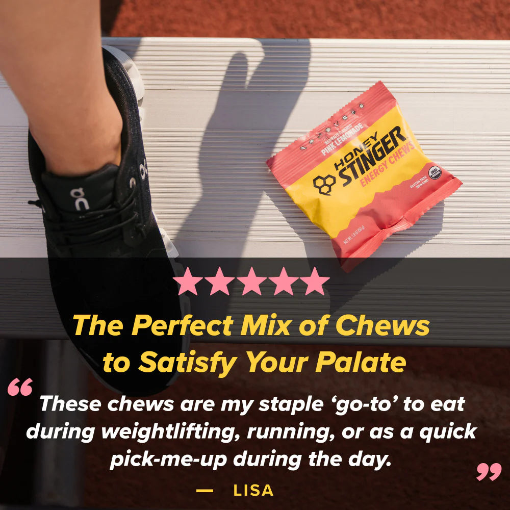 Pink Lemonade Energy Chews