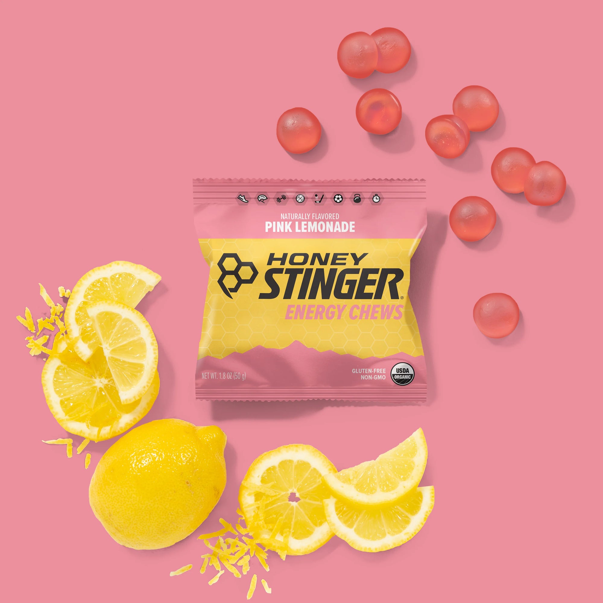 Pink Lemonade Energy Chews