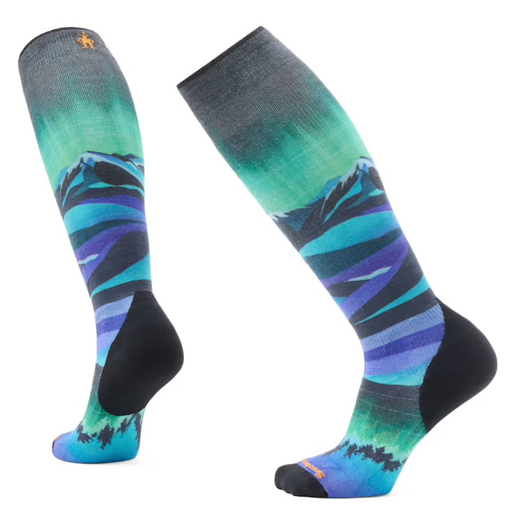 Women's Ski Compression Print OTC Socks