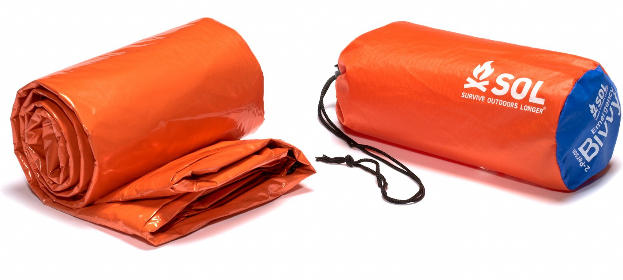 2 Person Emergency Bivvy XL w/ Rescue Whistle