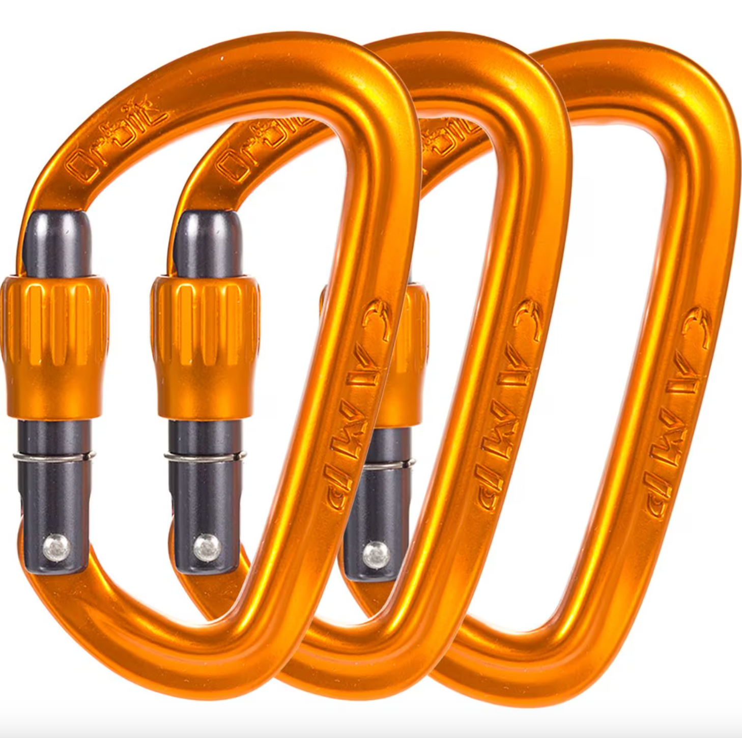 Orbit Lock 3-Pack Carabiner Set