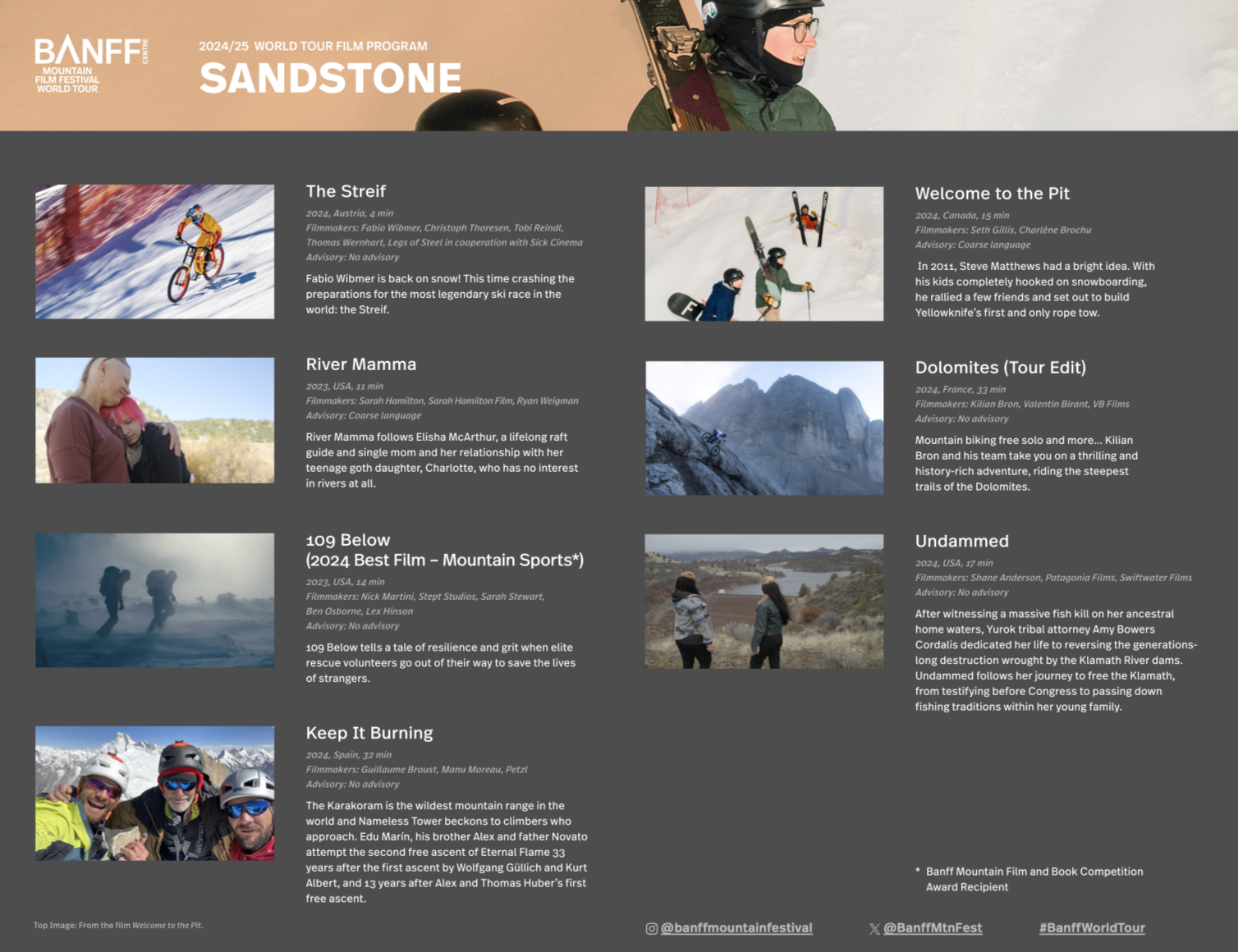 Banff Film Festival Whistler 2025