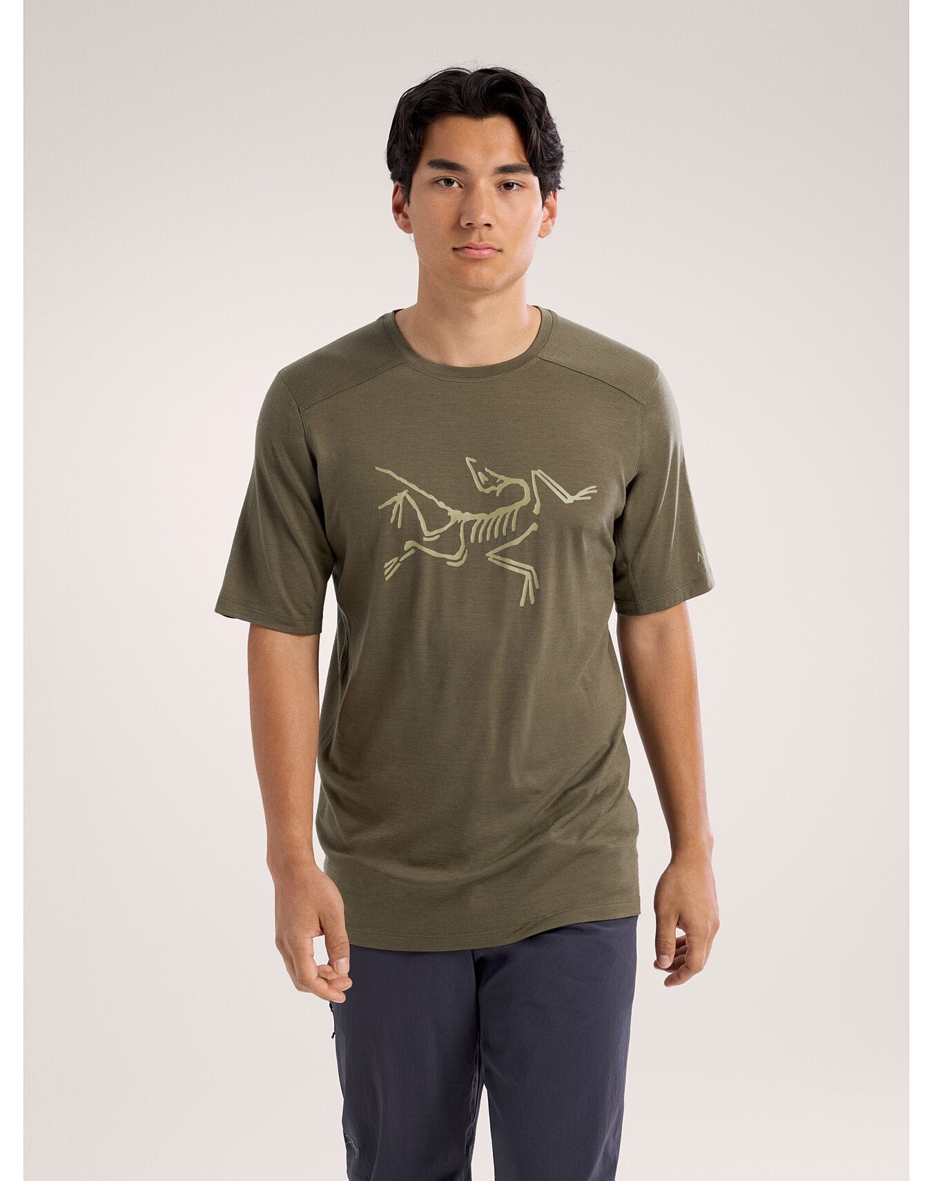 Men's Ionia Merino Wool Logo Shirt SS