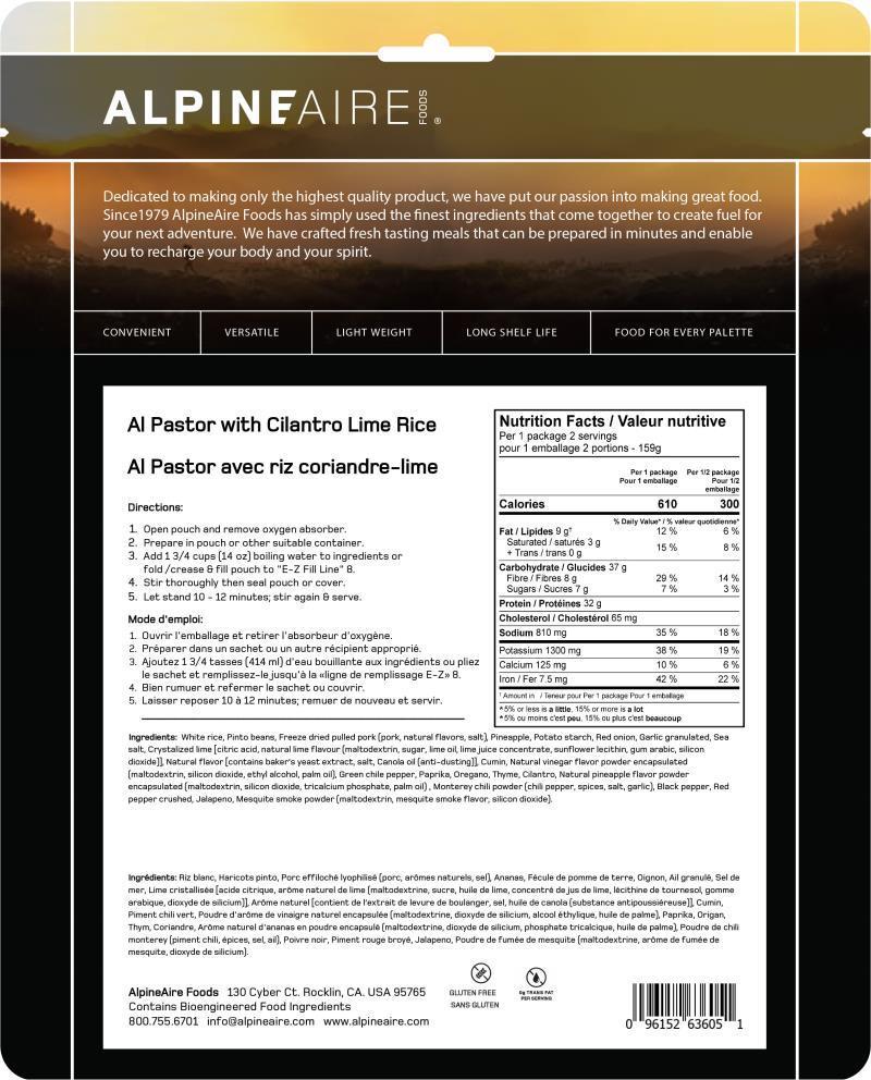 Al Pastor with Cilantro Lime Rice