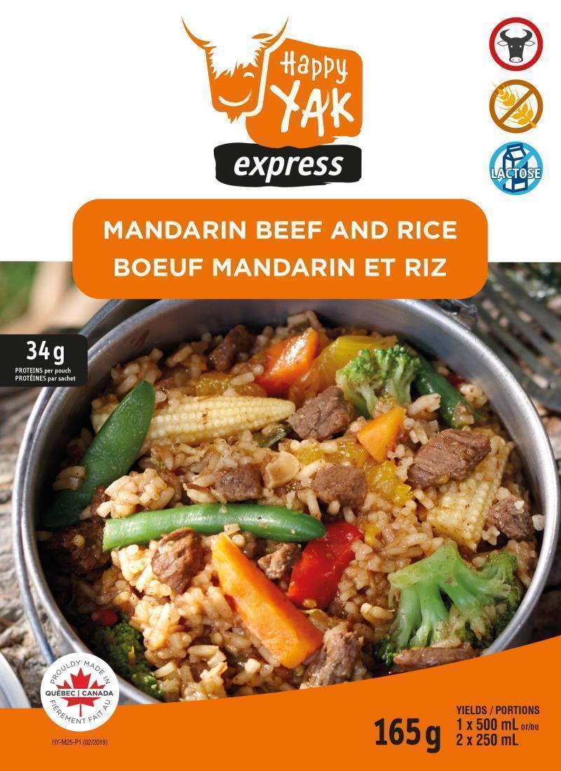 Mandarin Beef and Rice