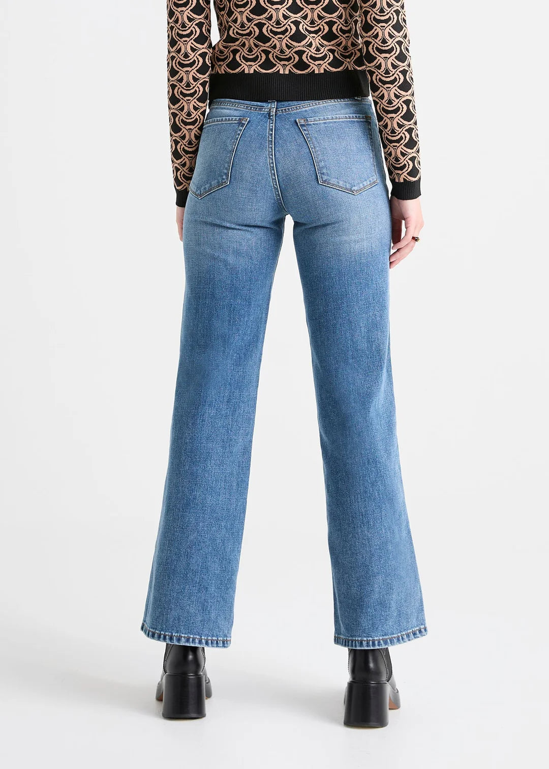 Women's Midweight Denim Wide Leg (Button Fly)