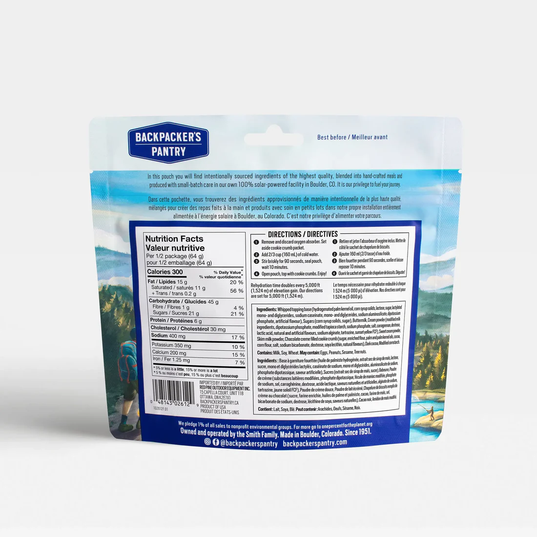 Dark Chocolate Cheesecake Mousse Mix