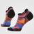 Women's Run Brushed Print Low Ankle Socks
