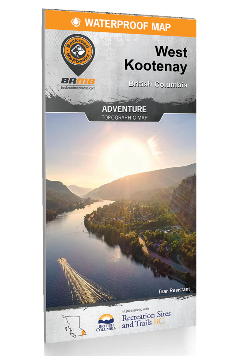 West Kootenay Recreation Map 3rd Edition